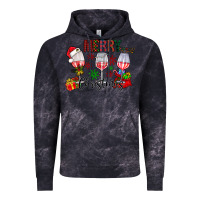 Cloud Black Merry Christmas Vintage Hoodie - CowhideDigitalArt