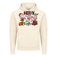 Vintage Artic Merry Christmas Vintage Hoodie - CowhideDigitalArt