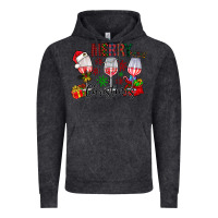 Vintage Black Merry Christmas Vintage Hoodie - CowhideDigitalArt