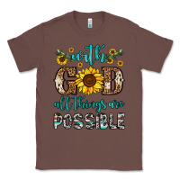 Chestnut with god all things are possible Classic Tee - OliviaCreatesArt