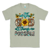 Matcha with god all things are possible Classic Tee - OliviaCreatesArt