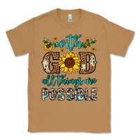 Toasted Coconut with god all things are possible Classic Tee - OliviaCreatesArt