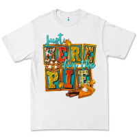 White Just Here For The Pie Premium Tee - FaDigitalArtStudio