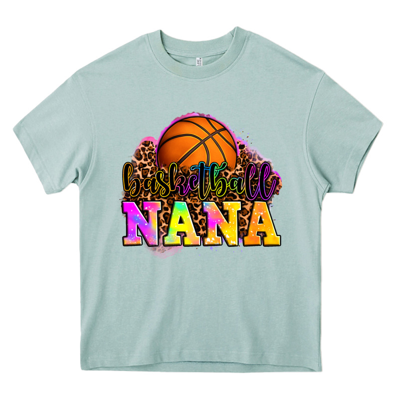 Basketball Nana Heavy Core Tee by OliviaCreatesArt | Teevron