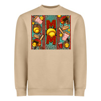 Mushroom softball mom Heavyweight Sweatshirt - Jasminsmagicworld