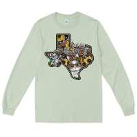 Matcha Happy Easter Texas Long Sleeve Tee - CowhideDigitalArt