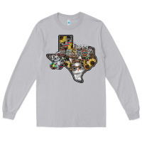 Moon Dust Happy Easter Texas Long Sleeve Tee - CowhideDigitalArt