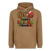Ocd Obsessive Christmas Disorder Heavyweight Hoodie | Teevron