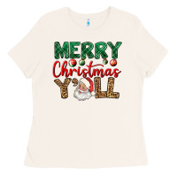 Bone merry christmas y'all Ladies Tee - BundleAndBundleShop