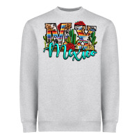 Heather Grey MX Mexico Heavyweight Sweatshirt - RanaPortraitStore