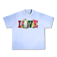 Grape Ice christmas penguin love Urban Heavy Tee - FaDigitalArtStudio