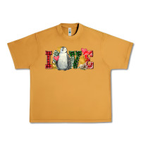 Peanut Butter christmas penguin love Urban Heavy Tee - FaDigitalArtStudio