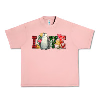 Salmon christmas penguin love Urban Heavy Tee - FaDigitalArtStudio