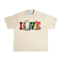 Sandshell christmas penguin love Urban Heavy Tee - FaDigitalArtStudio