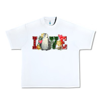 White christmas penguin love Urban Heavy Tee - FaDigitalArtStudio