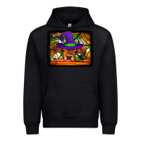 Black halloween heifer Urban Hoodie - Jasminsmagicworld