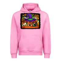 Fuchsia Pink halloween heifer Urban Hoodie - Jasminsmagicworld