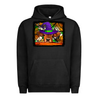Pigment Black halloween heifer Urban Hoodie - Jasminsmagicworld