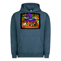 Pigment Midnight Navy halloween heifer Urban Hoodie - Jasminsmagicworld