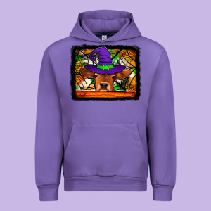 Halloween Heifer Urban Hoodie Designed By Jasminsmagicworld
