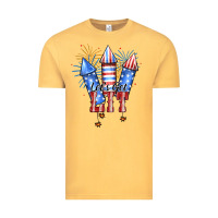 Vintage Mustard Let's Get Lit Vintage Tee - RanaPortraitStore