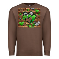 Chestnut St. Patrick's Day hearts Premium Sweatshirt - Jasminsmagicworld
