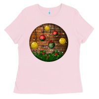 Bubblegum Pink christmas Ladies Tee - BundleAndBundleShop