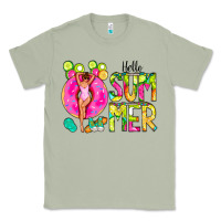 Matcha Hello Summer Donut Girl Classic Tee - CowCowDesign