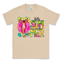 Mushroom Hello Summer Donut Girl Classic Tee - CowCowDesign