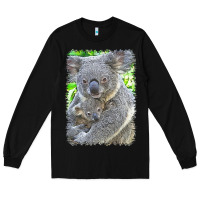 Black koala t  shirtkoala   11 t  shirt Long Sleeve Tee - baoMotion