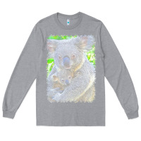 Heather Grey koala t  shirtkoala   11 t  shirt Long Sleeve Tee - baoMotion