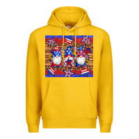 Lemon american flag gnomes star leopard glitter tumbler Premium Hoodie - Artiststas