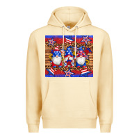 Pina Colada american flag gnomes star leopard glitter tumbler Premium Hoodie - Artiststas