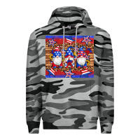 Slate Camo american flag gnomes star leopard glitter tumbler Premium Hoodie - Artiststas