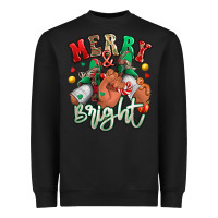Black merry and bright black man sneakers Heavyweight Sweatshirt - RanaPortraitStore