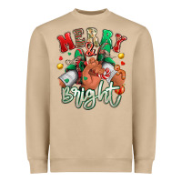Mushroom merry and bright black man sneakers Heavyweight Sweatshirt - RanaPortraitStore