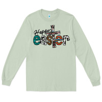 Matcha Happy Easter Long Sleeve Tee - CowhideDigitalArt