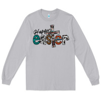 Moon Dust Happy Easter Long Sleeve Tee - CowhideDigitalArt