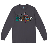Smoke Happy Easter Long Sleeve Tee - CowhideDigitalArt