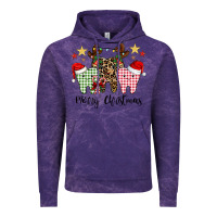 Cloud Purple merry christmas tooth Vintage Hoodie - CowhideDigitalArt