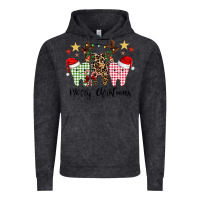 Vintage Black merry christmas tooth Vintage Hoodie - CowhideDigitalArt