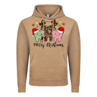 Vintage Coffee merry christmas tooth Vintage Hoodie - CowhideDigitalArt