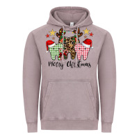 Vintage Zinc merry christmas tooth Vintage Hoodie - CowhideDigitalArt