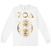White ZOA Long Sleeve Tee - baoMotion