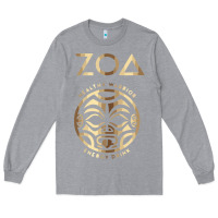 Heather Grey ZOA Long Sleeve Tee - baoMotion