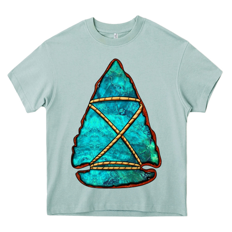 Turquoise Arrowhead Heavy Core Tee by Jasminsmagicworld | Teevron
