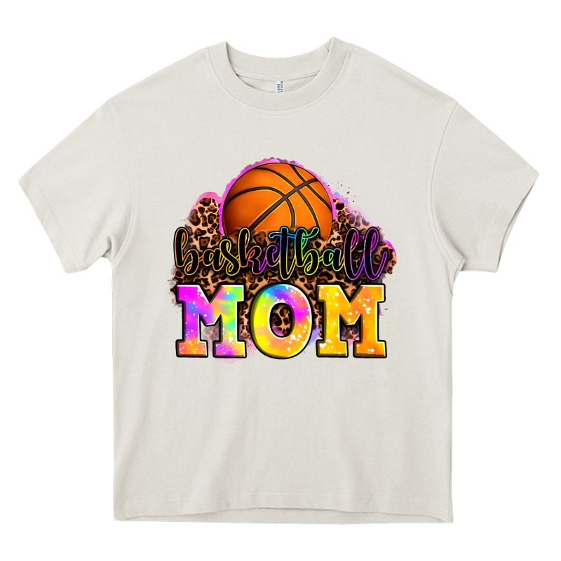 Basketball Mom Heavy Core Tee by OliviaCreatesArt | Teevron
