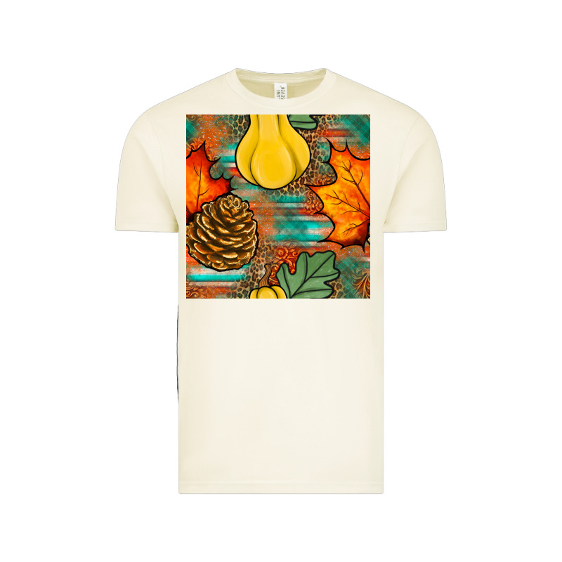Fall Pumpkins Seamless Pattern Vintage Tee by BundleAndBundleShop | Teevron