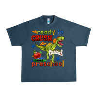 Midnight Navy ready to crush preschool Urban Heavy Tee - BundleAndBundleShop
