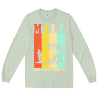 Matcha fishing t  shirt milf man i love fishing t  shirt Long Sleeve Tee - baoMotion